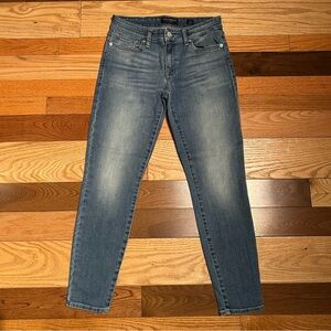 Lucky Brand Women's Low Rise Skinny Stella 4 Blue Jeans 27